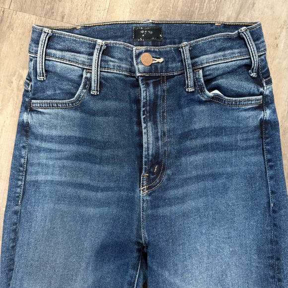 MOTHER The Hustler Roller Heel Size 25 Dark wash - Picture 2 of 6